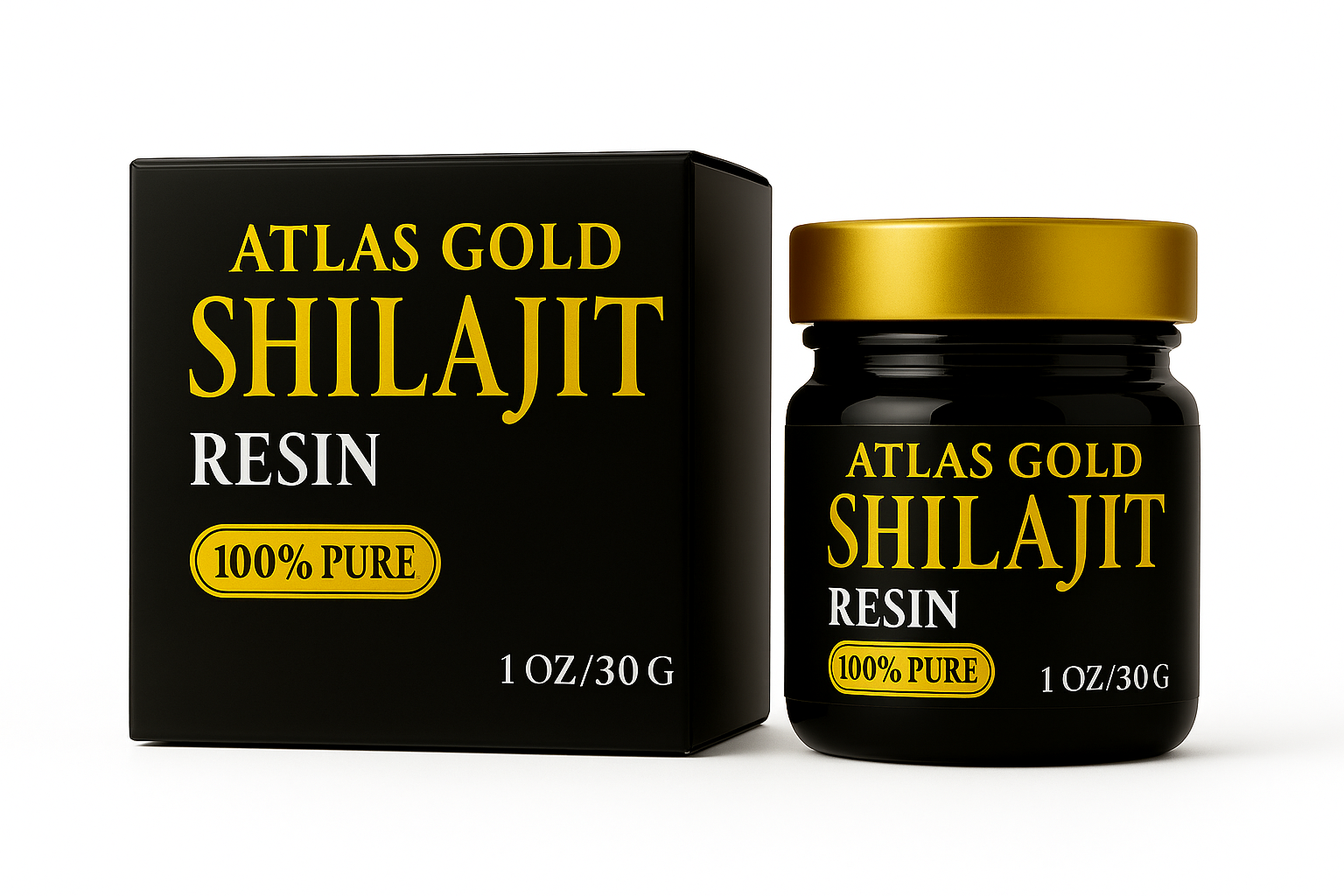 Atlas Gold Shilajit - 30g Jar